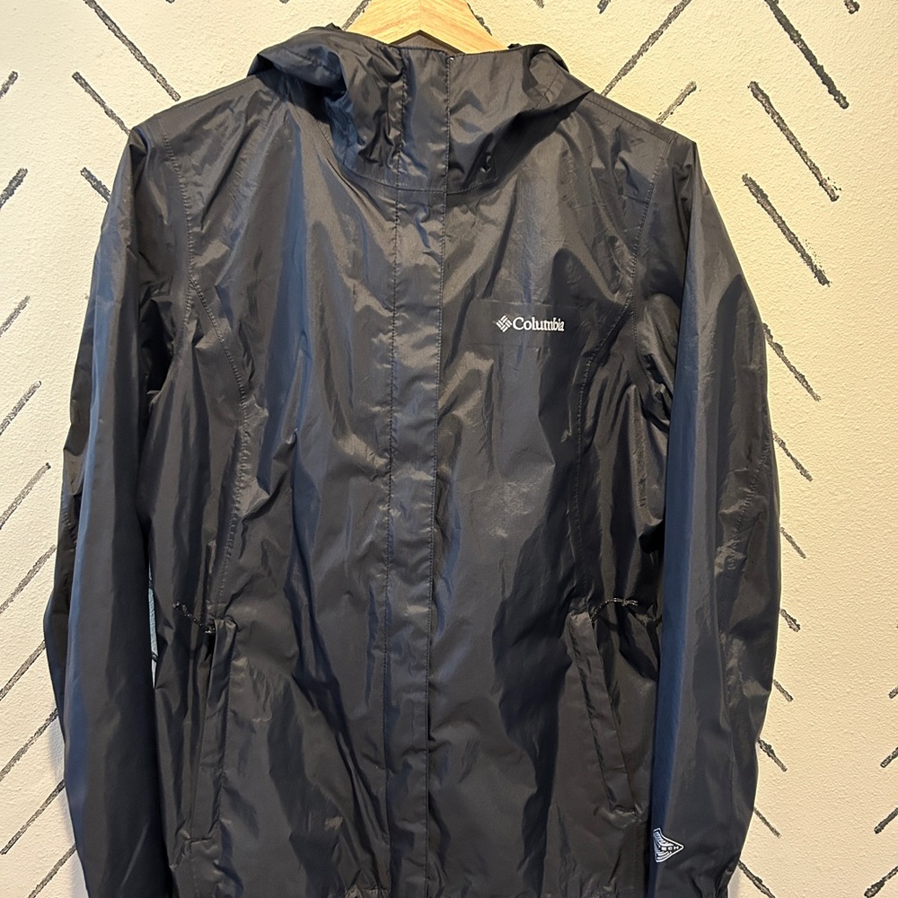 Columbia Black Rain Jacket